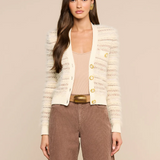 Ariadne Cardigan Ecru/Natural Multi