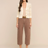 Ariadne Cardigan Ecru/Natural Multi