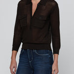 CARINE POINTELLE COLLARED SWTR