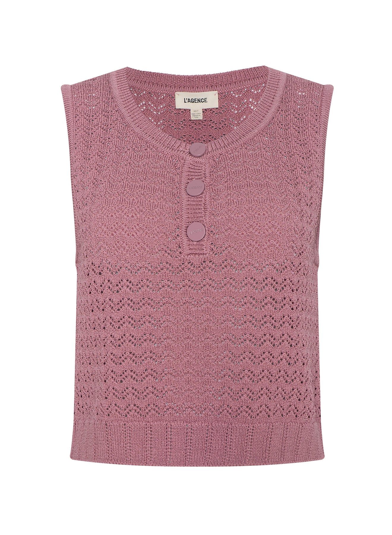 CARVEN POINTELLE KNT HNLY TNK