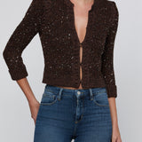 THISTLE SEQUINED CARDIGAN