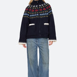 PRESTON KNIT SHERPA LINED JACKET (D2)