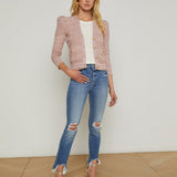 Jenni Cardigan Dusty Pink Multi