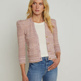 Jenni Cardigan Dusty Pink Multi