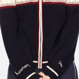 HESTER SOLID ZIP CARDIGAN (D1)