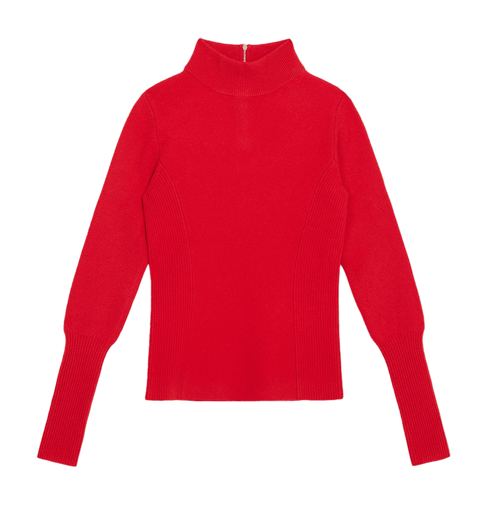 Luxe Turtleneck Rouge