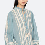 KIRSTEN PRINT L/SLV TOP (D2)