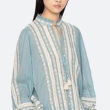 KIRSTEN PRINT L/SLV TOP (D2)