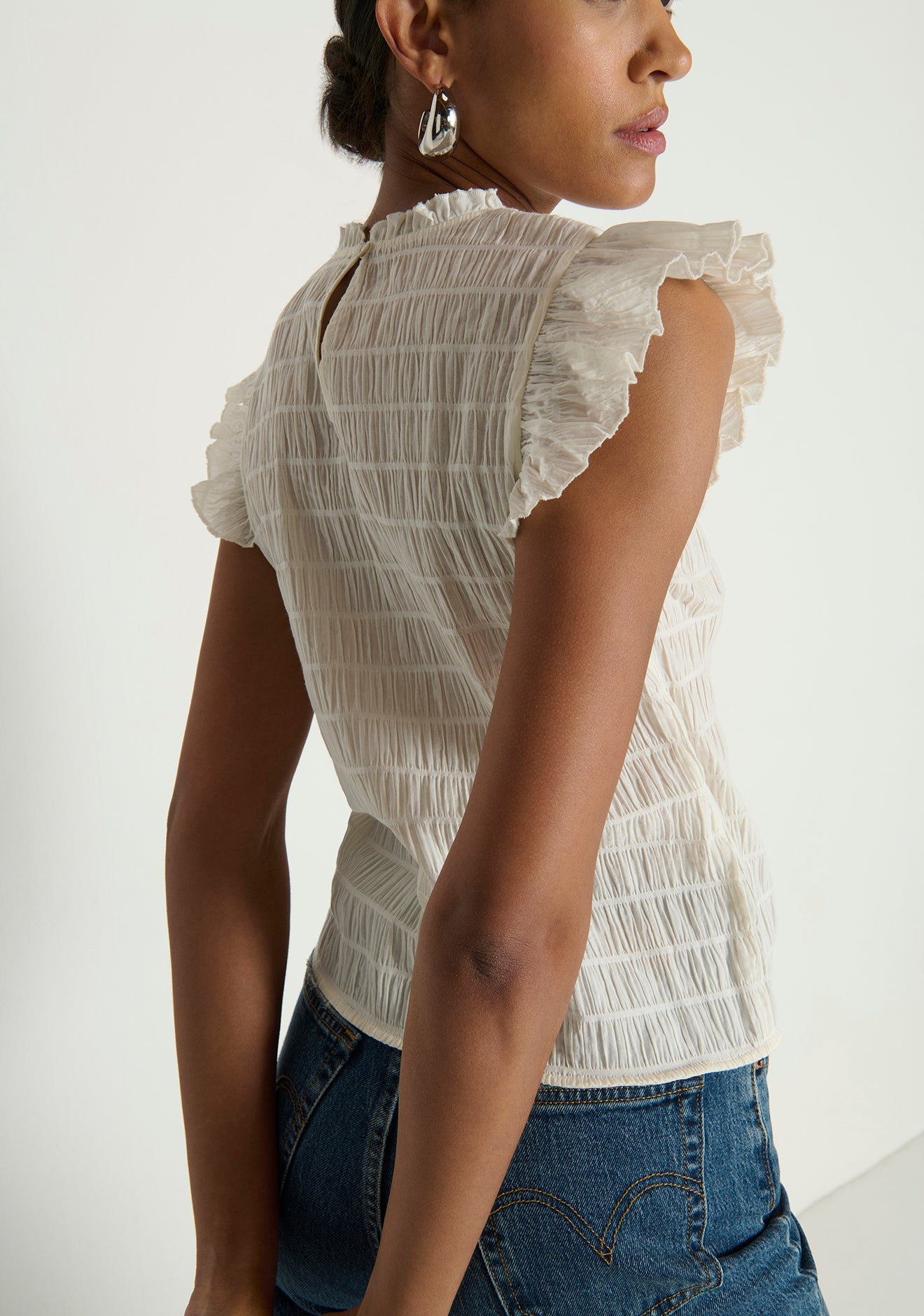 Ashley Ruffle Tank