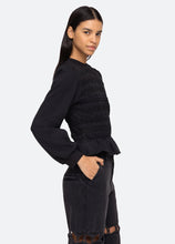 Rita Long Sleeve Top Black