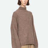 Mallory Turtleneck Sweater Camel