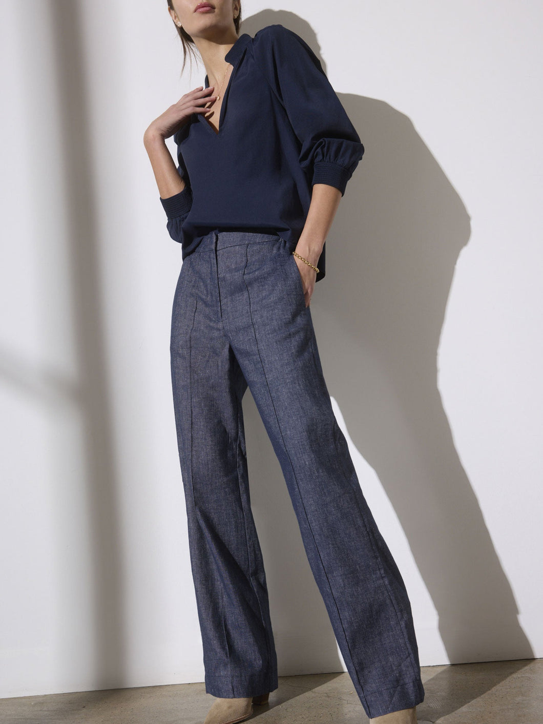 Olena Pant Indigo