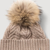 Aspen Beanie Dark Beige