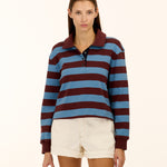 SHADOW BLUE/DEEP REDWOOD