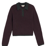 Kat Cotton Polo Sweater