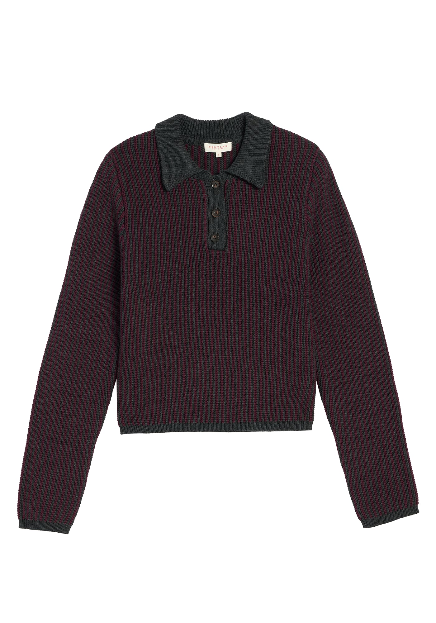 Kat Cotton Polo Sweater