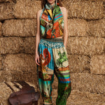 ACE TAPERED SILK PANT
