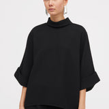 Bailee Crepe Georgette Blouse Black