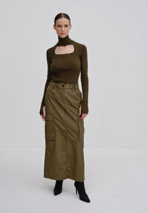 Phoenix Skirt Khaki