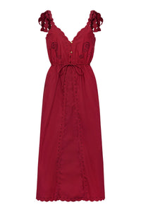 Opera Dress Red