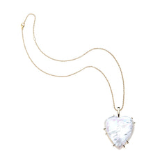LOVE Carry Your Heart Pendant in Mother of Pearl