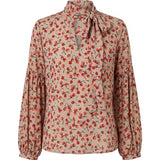 Cherry On Top Tie Blouse
