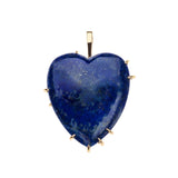 LOVE Carry Your Heart Pendant Lapis