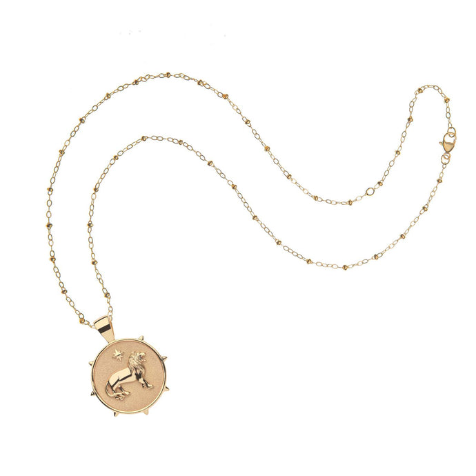 COURAGE JW Small Pendant Coin Necklace