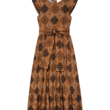 The Tulsa Dress Geo Bandana Print