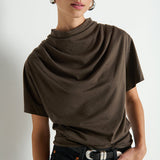 Daryl Cowlneck Tee Espresso