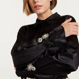 Demetria Top Black