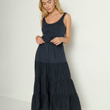 Denise Midi Dress Night Sky