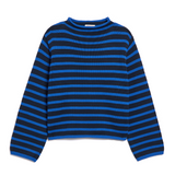 Dylan Stripe Sweater Navy/Blue