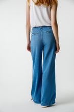 Edith Wide Leg Trouser-Romance Denim