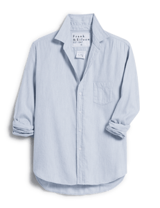 Eileen Button-Up Shirt Gray Blue