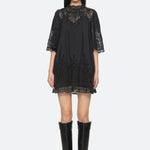 VALI EMB MINI DRESS (D2)