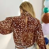 Ellerie Top Dappled Doe