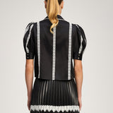 Nalea Top Black/Ivory