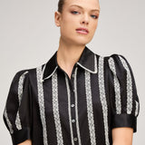 Nalea Top Black/Ivory