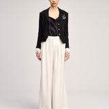 Sorren Blazer Black/Ivory