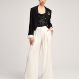 Sorren Blazer Black/Ivory