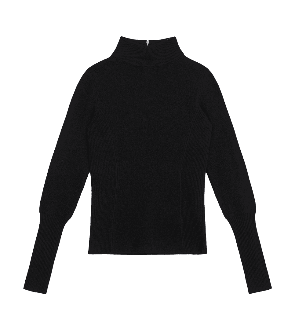 Luxe Turtleneck Black