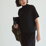 Fable Turtleneck Jet Black