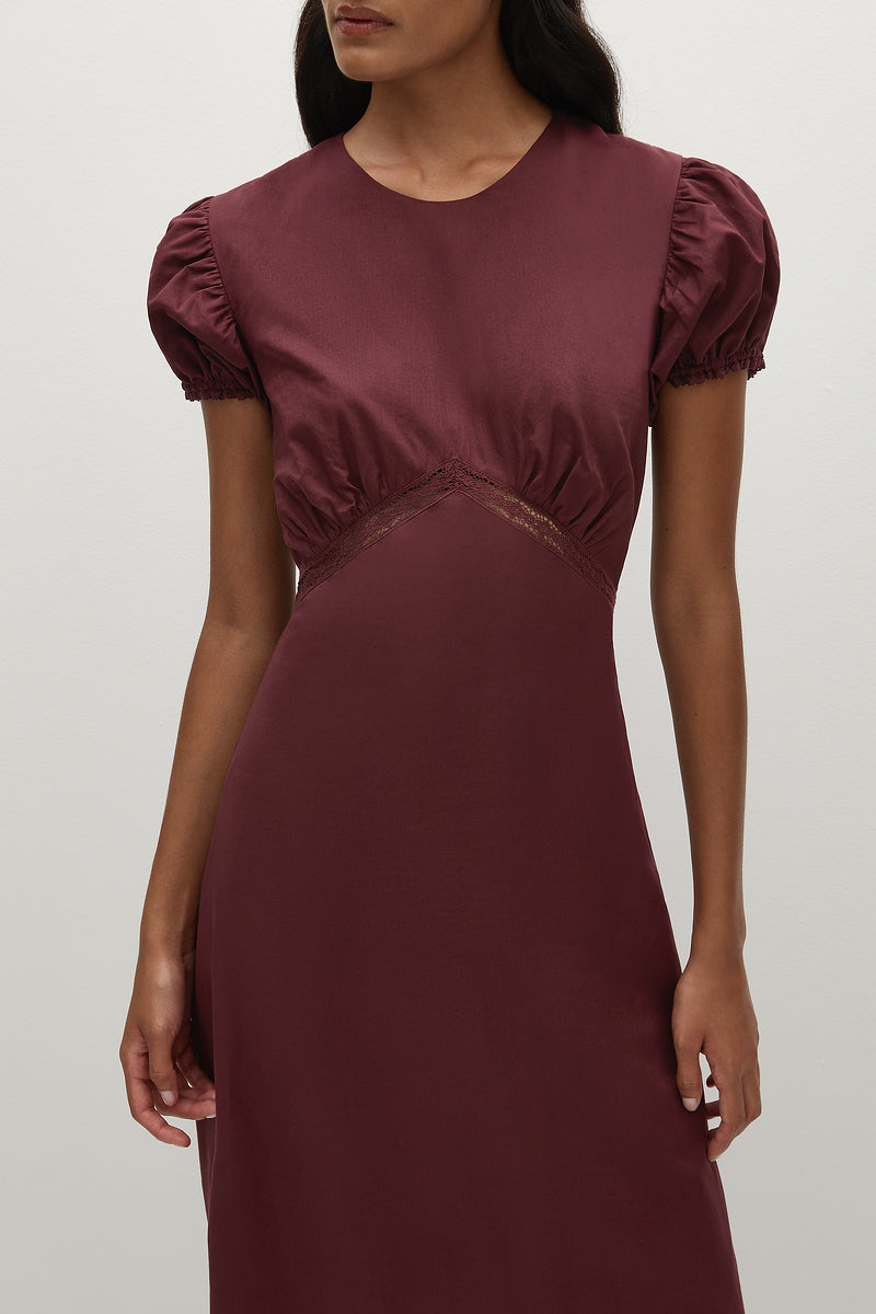 DAGNY MIDI DRESS