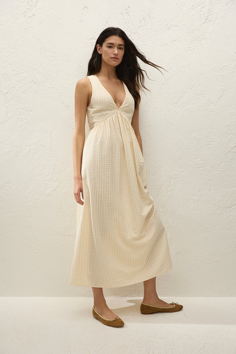 LUNE MIDI DRESS