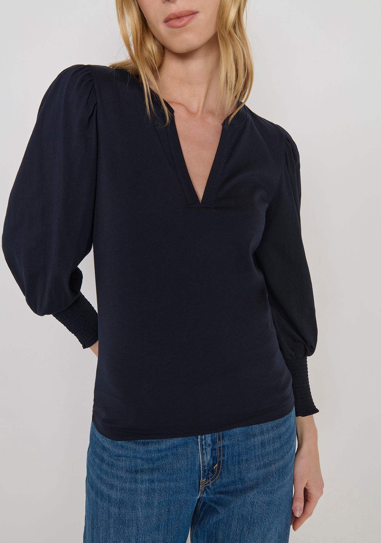 Flora Peasant tee