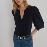 Flora Peasant tee