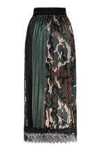 Urban Camo Pleat Skirt