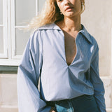 Gaia Top Helle Stripe Vintage Navy