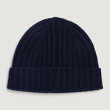 Ferro Cashmere Beanie Navy